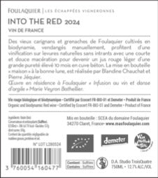 INTO THE RED 2024-Rouge léger 14,5 €-