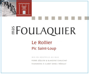 LE ROLLIER bt 2004- AOP PIC ST-LOUP Rouge - Vieux Millésime pour Noël - 40 €